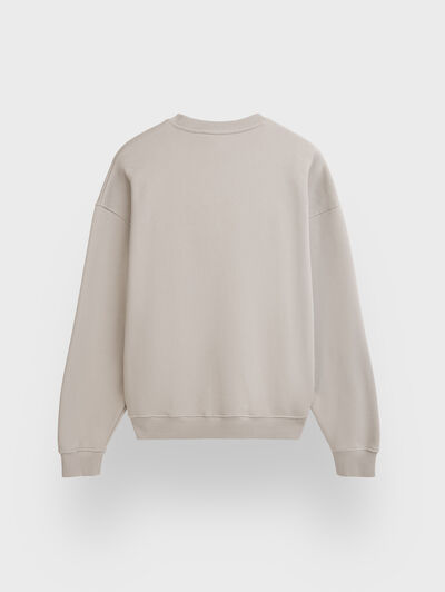 SUDADERA BASICA OVERSIZE PIEDRA
