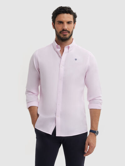 CAMISA ESTRUCTURA DUTTON ROSA