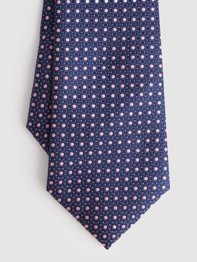 CORBATA JACQUARD MF ROSA