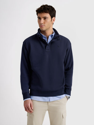 SUDADERA BRAX AZUL MARINO