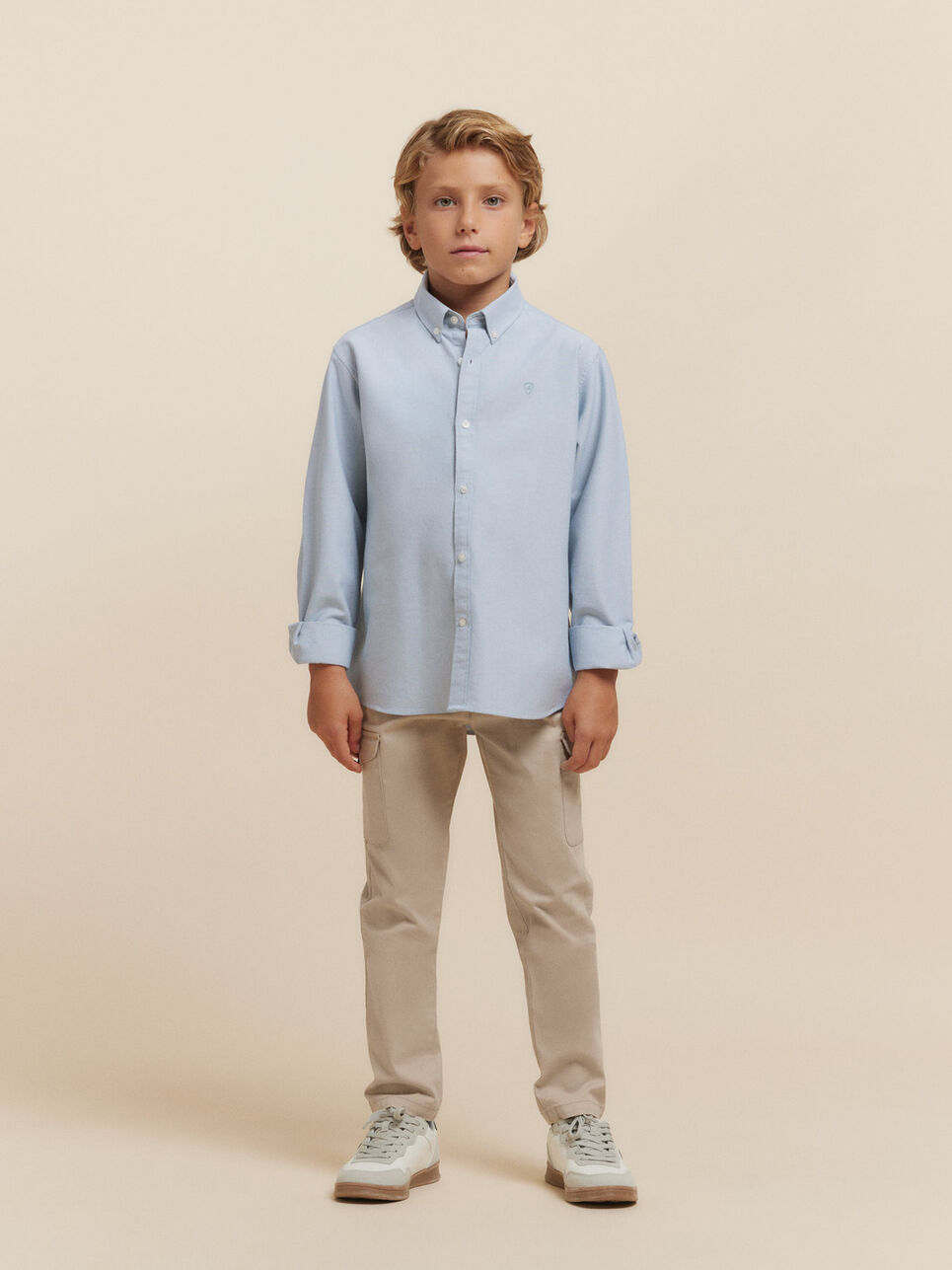 CAMISA OXFORD SOLID KIDS
