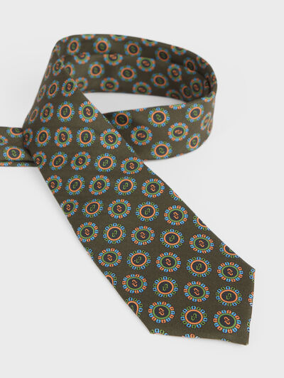 CORBATA PRINTED VERDE