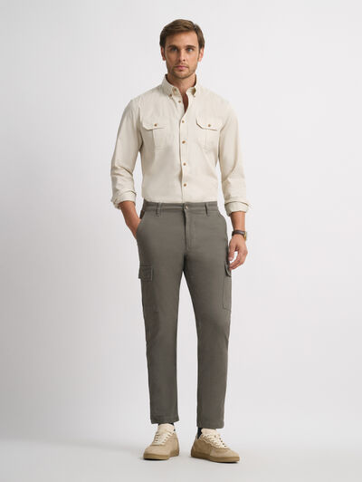 PANTALON CARGO ELVIS VERDE