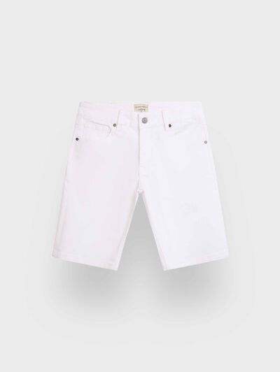 BERMUDA DENIM 5P BLANCO