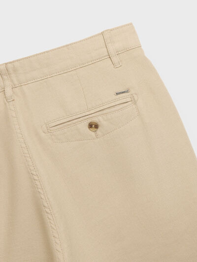 BERMUDA TINTADA CAMEL