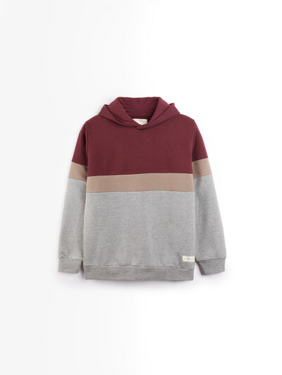 SUDADERA TRICOLOR
