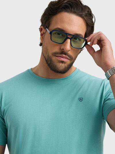 CAMISETA BASICA AZUL