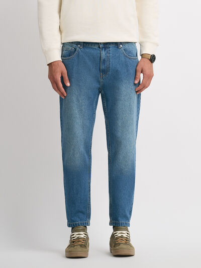 DENIM RELAXED FIT AZUL