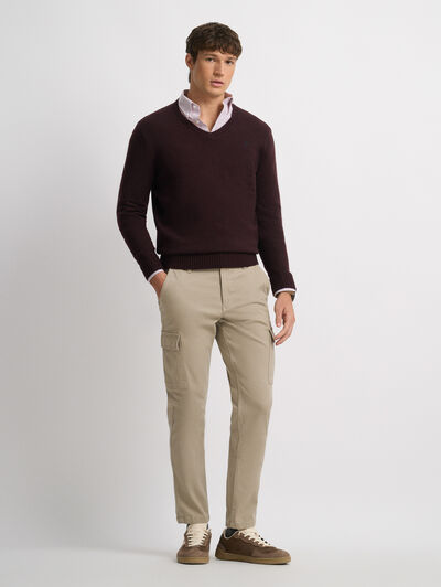 PANTALON CARGO ELVIS CAMEL