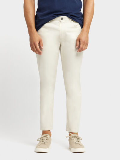 PANTALON DIAGONAL 5P CRUDO