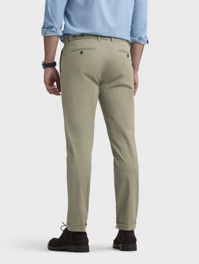 PANTALON CARROT VERDE