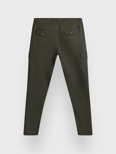 PANTALON CARGO ELVIS VERDE