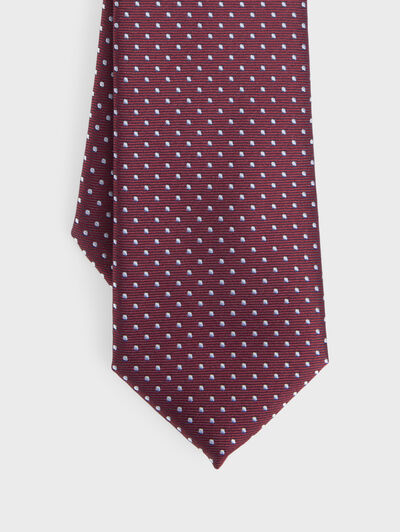 CORBATA JACQUARD MF KIDS BURDEOS