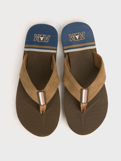 CHANCLAS REGIMENTAL MARR&Oacute;N