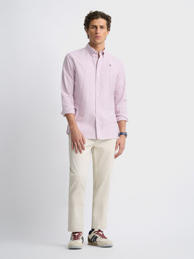 CAMISA OXFORD KODAC BURDEOS