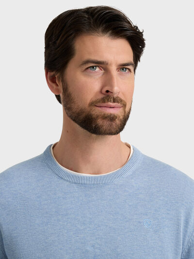 JERSEY ROUND NECK TRENDY CELESTE