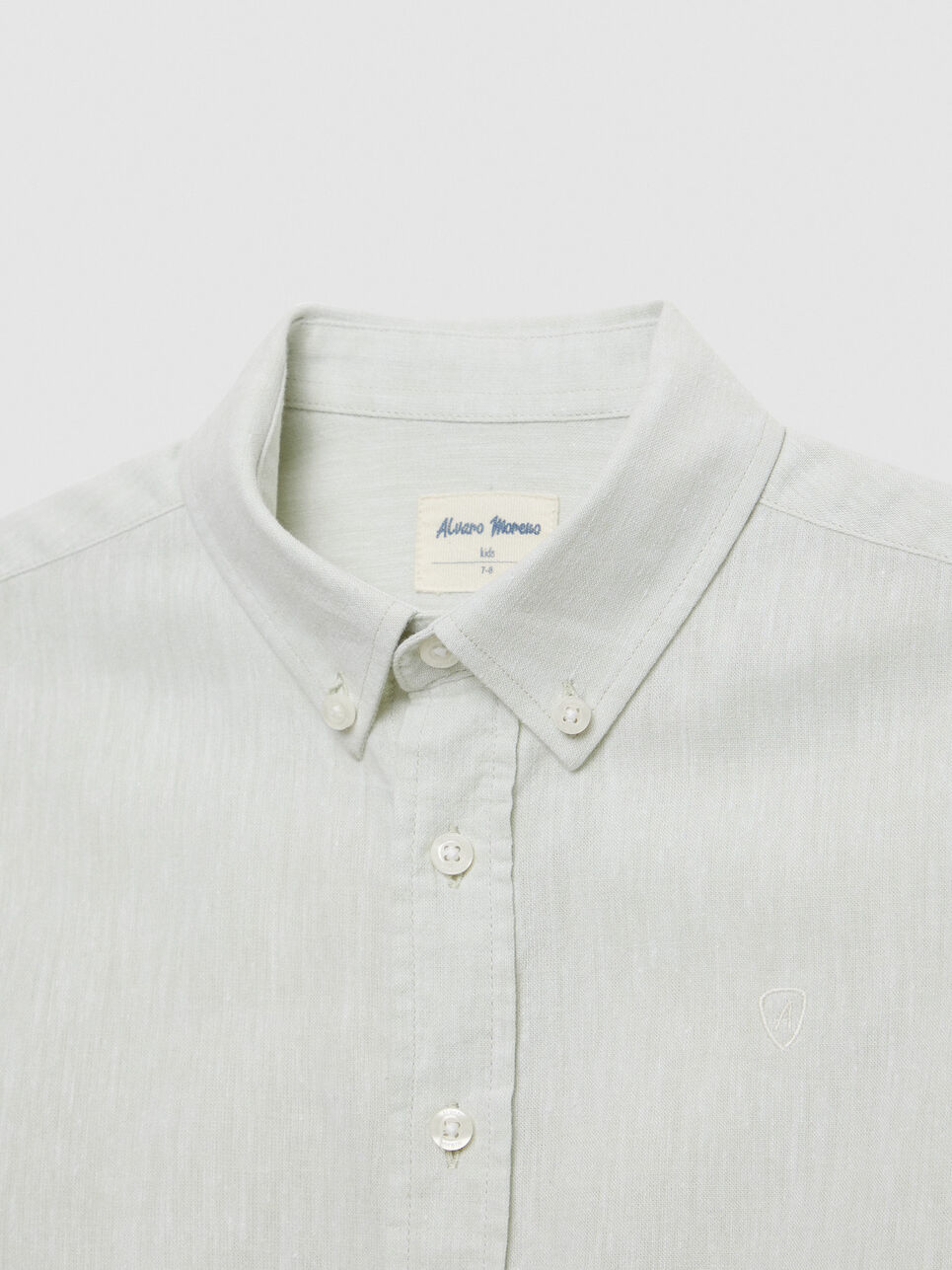CAMISA LINO C. BOTON KIDS