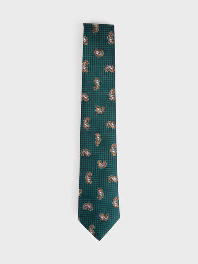 CORBATA JAQUARD MF VERDE