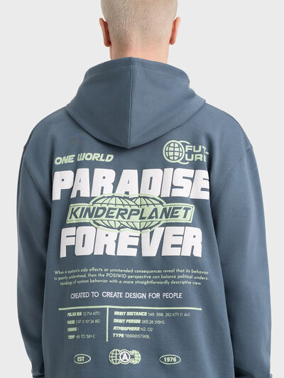 SUDADERA PARADISE AZUL MARINO