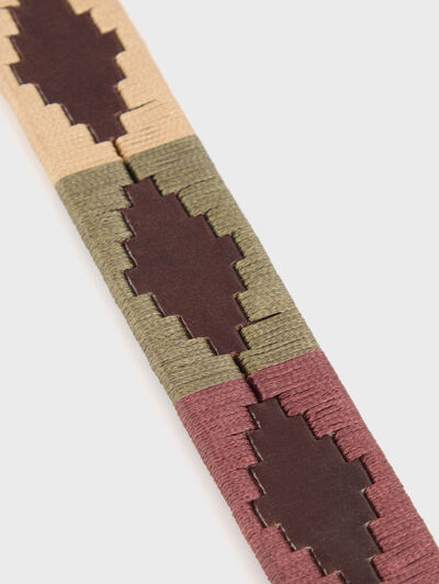 CINTURON PAMPA KIDS BURDEOS