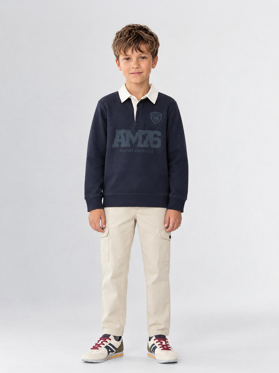 SUDADERA POLO AM76 KIDS
