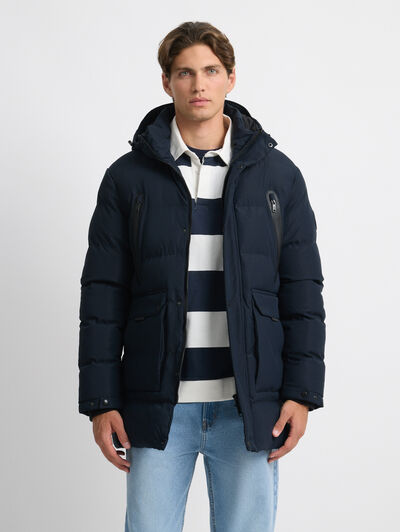 PARKA STEVE AZUL MARINO