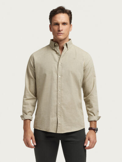 CAMISA FLANNEL ESPIGA VERDE