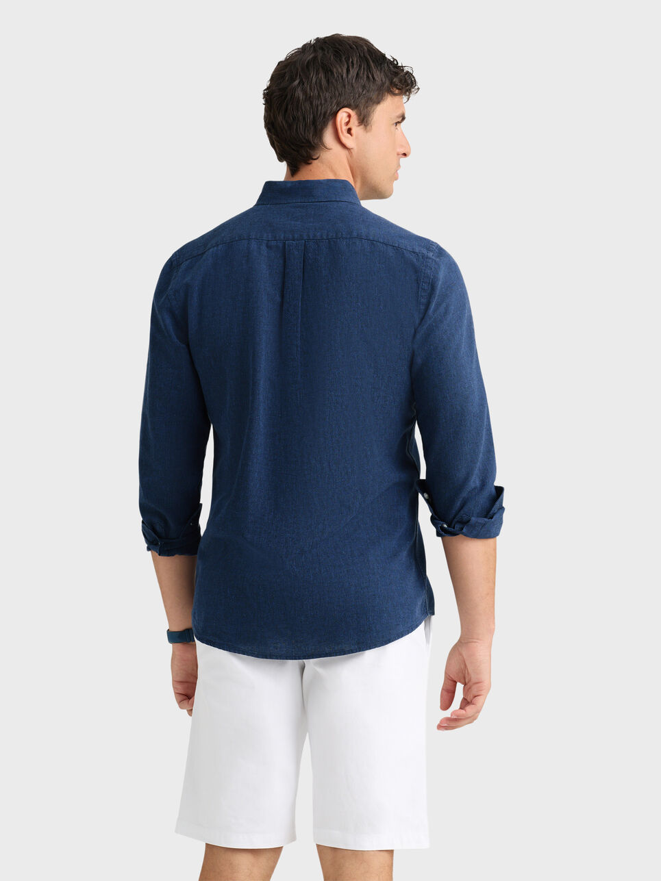 CAMISA LINO C.BOTON