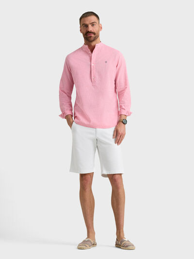 POLERA LINO MAO CORAL