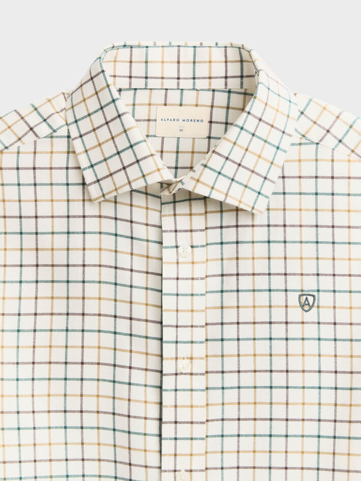 CAMISA HUNTER CHECKS VERDE