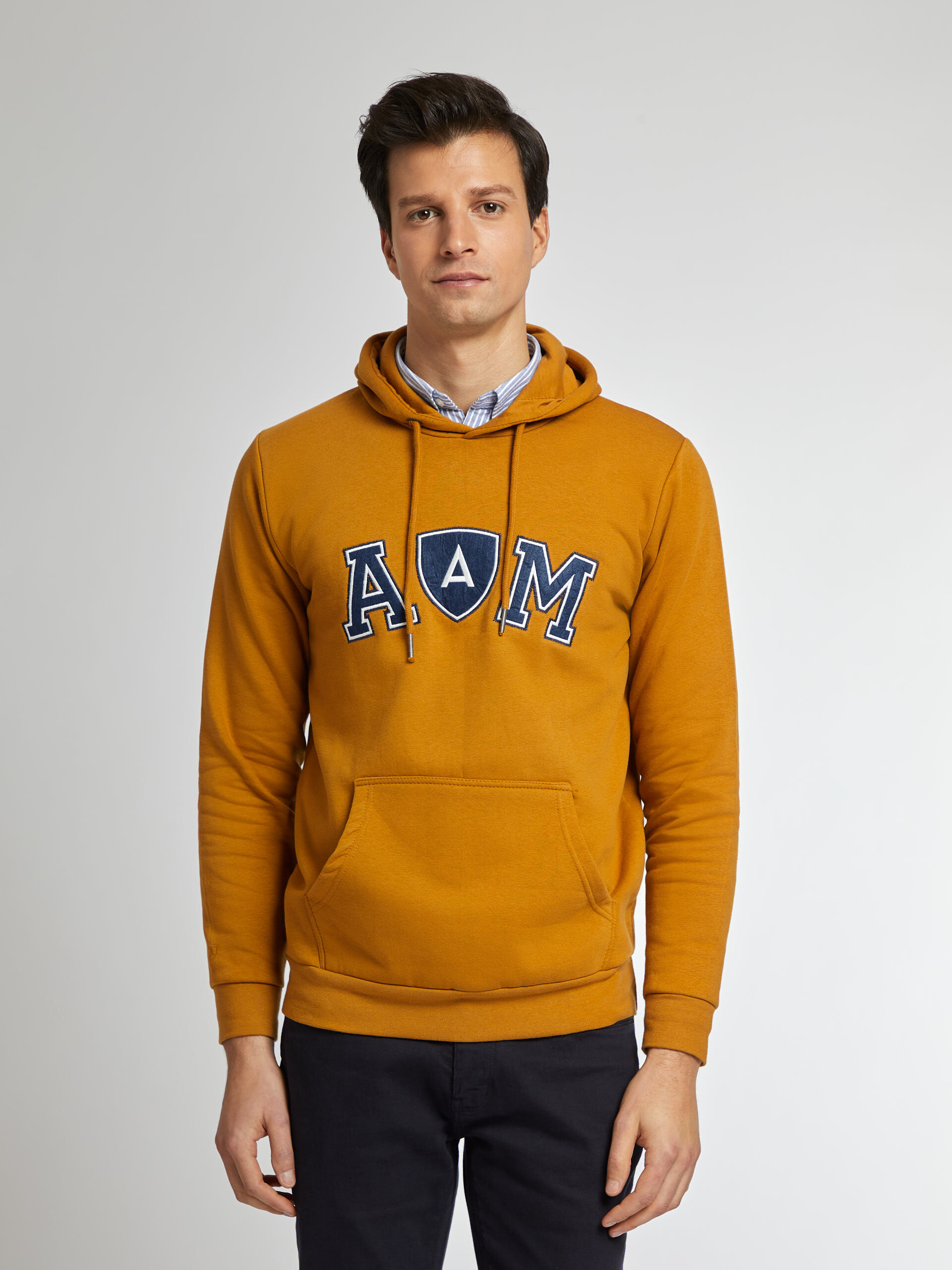 SUDADERA CLASSIC MOSTAZA