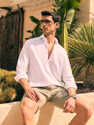 POLERA LINO JACK BLANCO