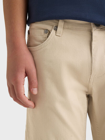 PANTALON 5 BOLSILLOS KIDS CAMEL