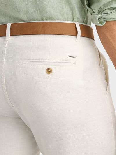 BERMUDA TINTADA CRUDO