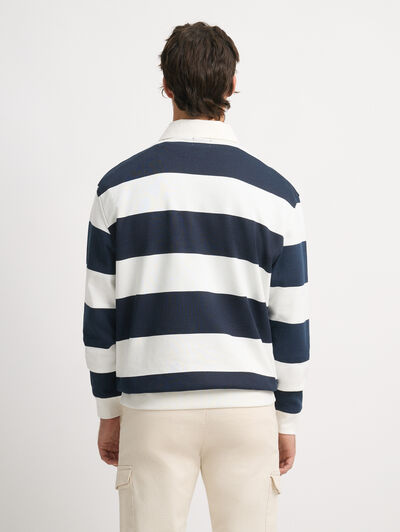 SUDADERA POLO BLANCO