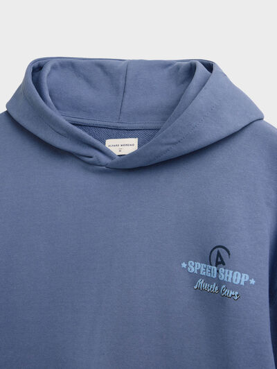 SUDADERA CHAMPIONS AZUL