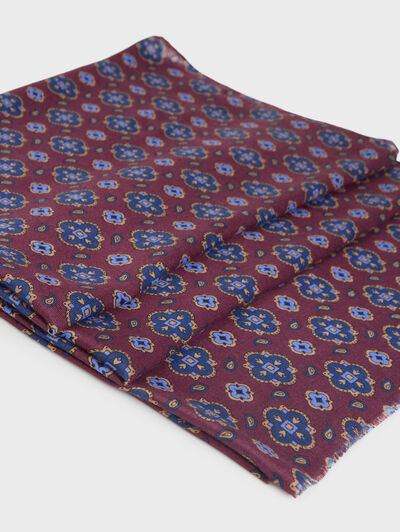 FOULARD PRINT BURDEOS