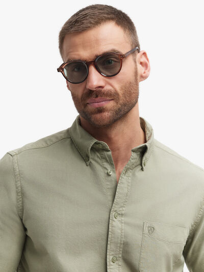 CAMISA OXFORD POCKET DYE