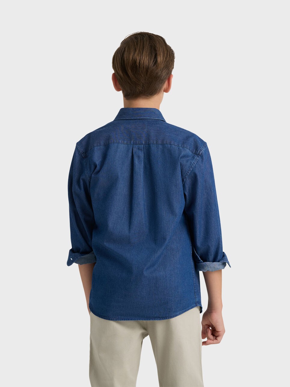 CAMISA DENIM BUTTON DOWN KIDS