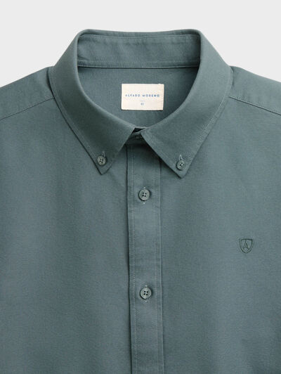 CAMISA OXFORD DARK AZUL
