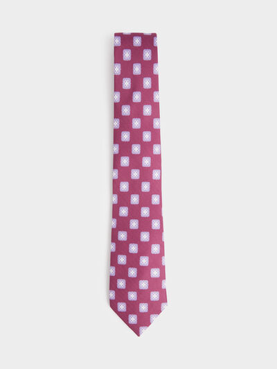 CORBATA PRINTED ROSA