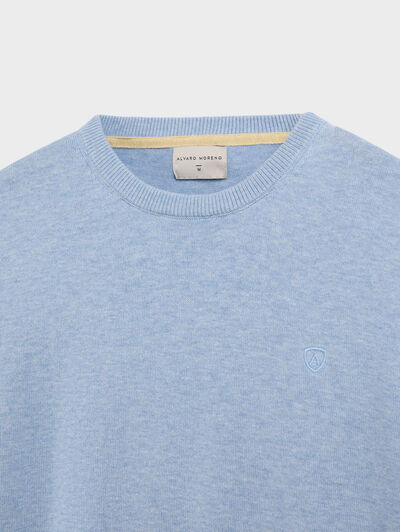 JERSEY ROUND NECK TRENDY CELESTE