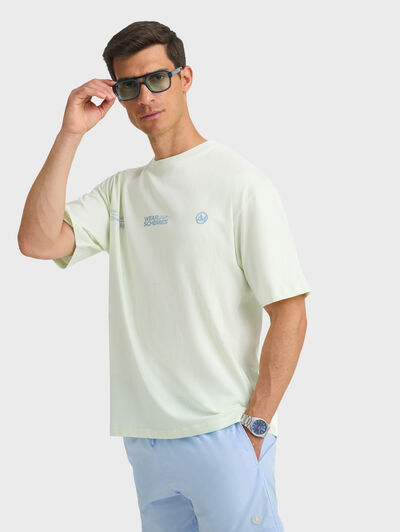 CAMISETA SCHEMES VERDE