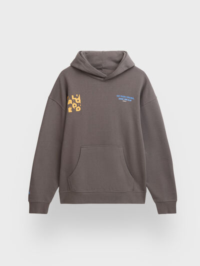 SUDADERA YOURSELF MARR&Oacute;N