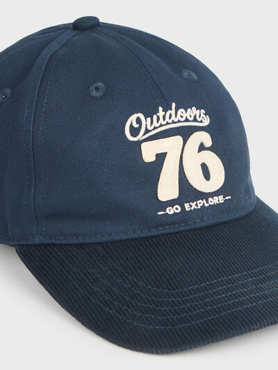 GORRA OUTDOOR AZUL MARINO