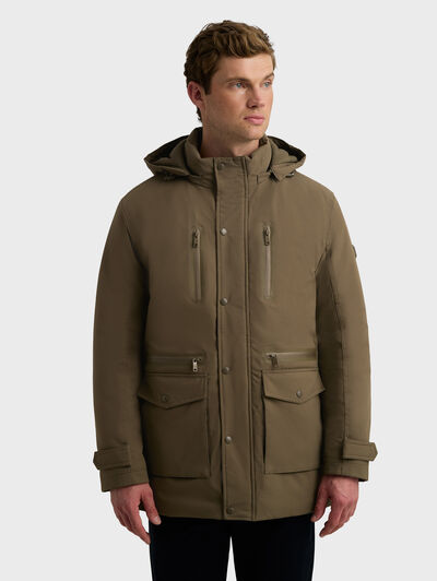 PARKA GEISER VERDE