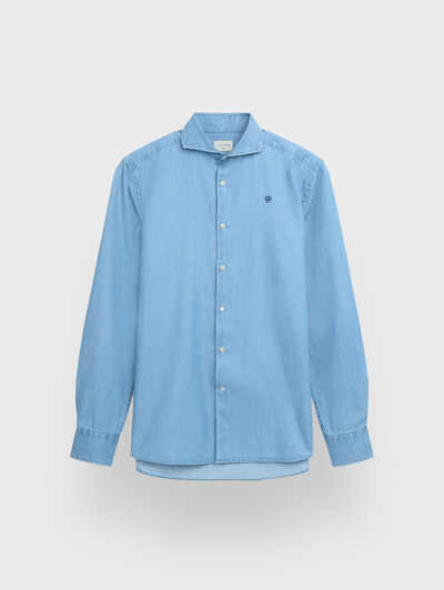 CAMISA DENIM JACK AZUL