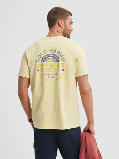 CAMISETA FESTIVAL AMARILLO