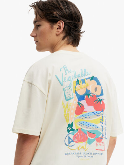 CAMISETA LUNCH AMARILLO