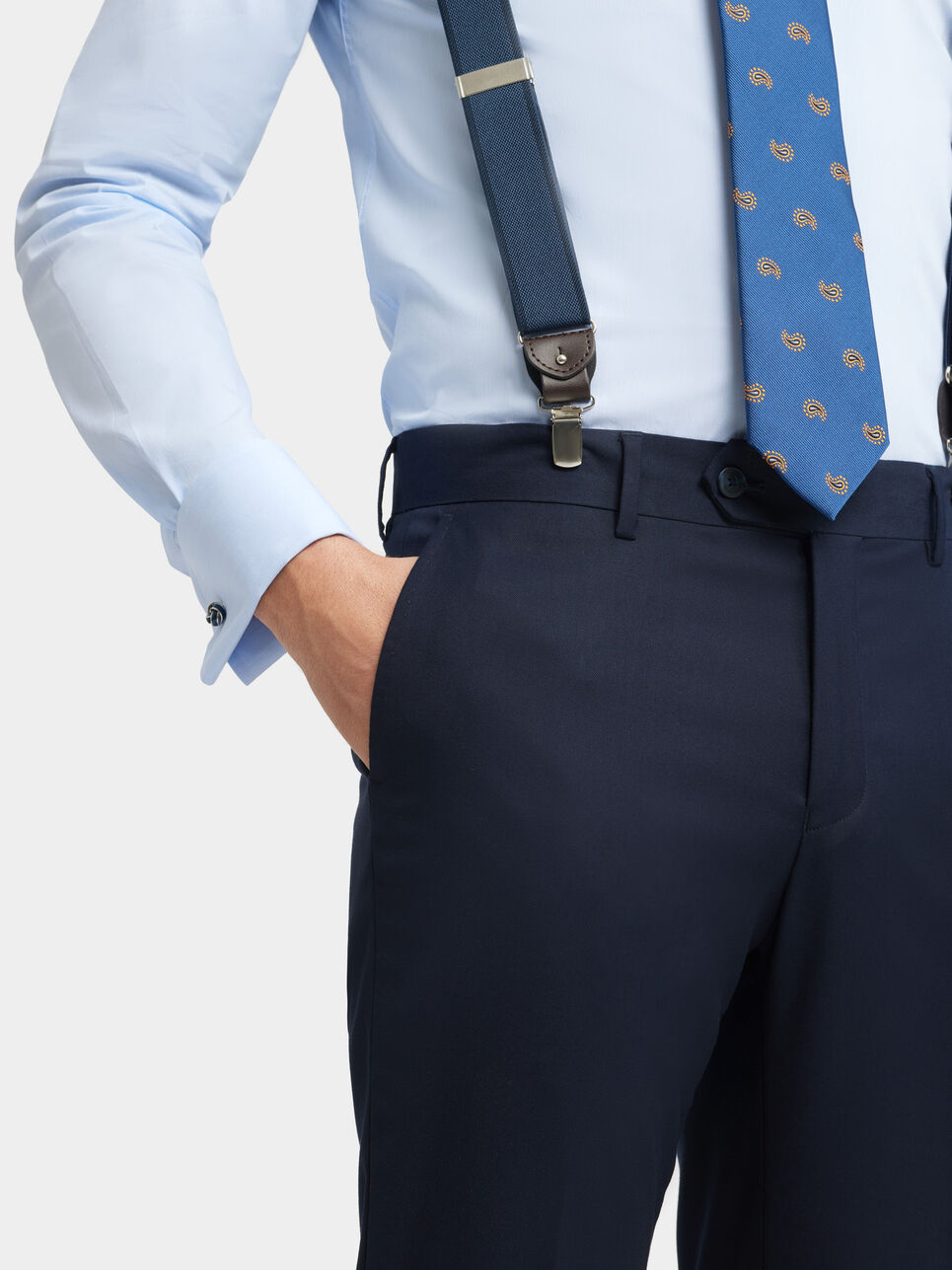 PANTALON TWILL CRUZADO